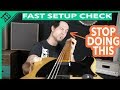 Guitar setup check without tools? | UNDER 1 MINUTE! | Guitar Tweakz | Kris Barocsi