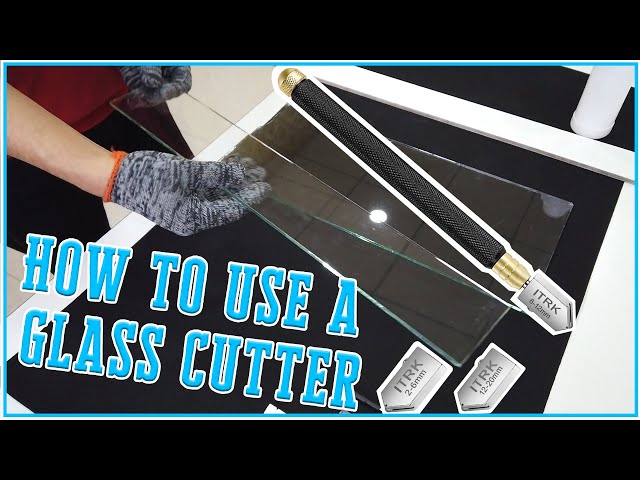 Glass Cutting Oil - Use with Any Glass Cutter Tool for Glass Cutting -  Glass Cutter & Bottle Cutter 