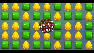 Candy Crush: CRAZY Green & Yellow Candies Combo!! screenshot 5