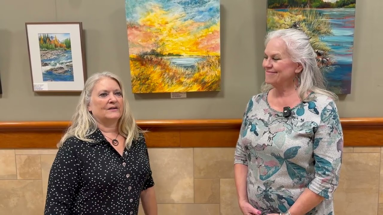 LMC| Featured Works of Artist Marianne Harris on Display at the Lacombe Memorial Centre