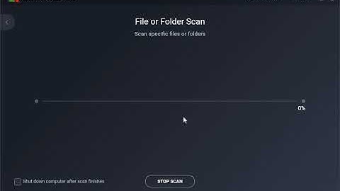 HOW TO SCAN A SELECTED FILE OR FOLDER WITH THE AVG FREE ANTIVIRUS?