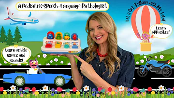 Learn To Talk With Ms LoLo | Learn Opposites, First Words, Signs, & Sounds | Vehicle Names & Sounds