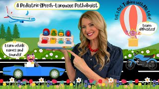 Learn To Talk With Ms LoLo | Learn Opposites, First Words, Signs, & Sounds | Vehicle Names & Sounds