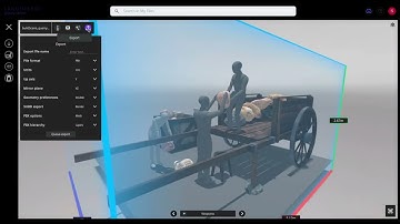Gravity Sketch Landing pad Web Inspector demo