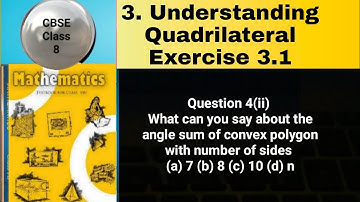 What can you say about the angle sum of convex polygon with number of sides (a) 7 (b) 8 (c) 10 (d) n