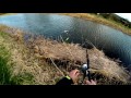 How to catch pike fish using a side planner wt a dead bait in canal. Рыбалка с корабликом: щука.