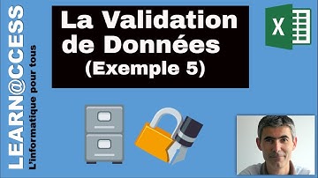 Excel - Outil Validation des Données (Leçon 5)