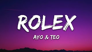 Ayo & Teo - Rolex (Lyrics) Resimi