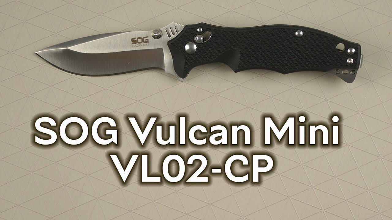 Розпаковка SOG Vulcan Mini VL02-CP