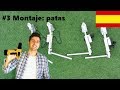 #3 Montaje: patas - proyecto Pavlov: Construyendo un robot cuadrupedo