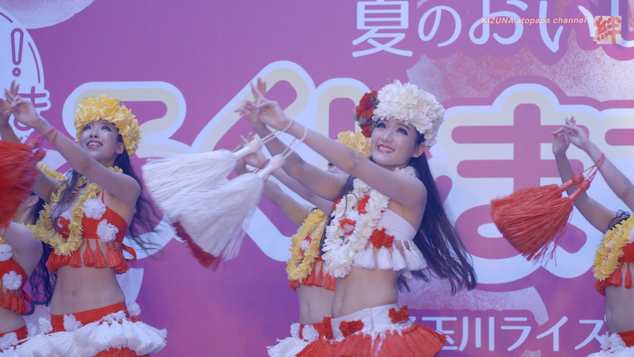 フラガール 夏のおいしいふくしまフェア2023 in 二子玉川ライズ
