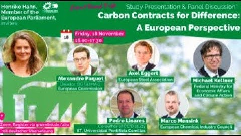 Carbon Contracts for Difference: A European Perspective
