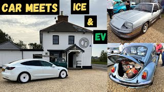 Chargeheads 1st EV meet, Beetle EV swap,  SILVER AERO & Modified Tesla Model Y #chargeheadsmeet by ChargeheadsUK 513 views 7 months ago 13 minutes, 44 seconds