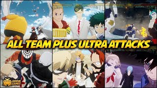 My Hero One's Justice 2 - ALL Team PLUS ULTRA Attacks