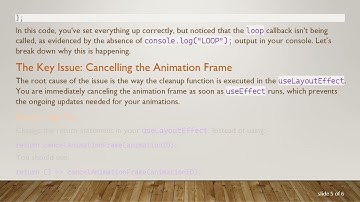 How to Properly Use requestAnimationFrame in React for Canvas Animations