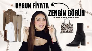 Uygun Fi̇yata Zengi̇n Görünmeni̇n Yollari Sonbahar Kış Sezonunda Bu Parçalara Dikkat