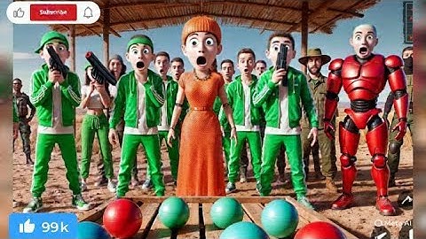 A-324SQUID GAME REAL PLAYER VS AI  | GAMEPLAY WALKTHROUGH | MOST TOP GAMES FOR ANDROID & IOS MOBILE