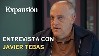 Entrevista con Javier Tebas, presidente de LaLiga