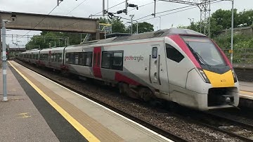Greater Anglia Class 745/1 745 105 passing Marks Tey from Norwich to London Liverpool Street
