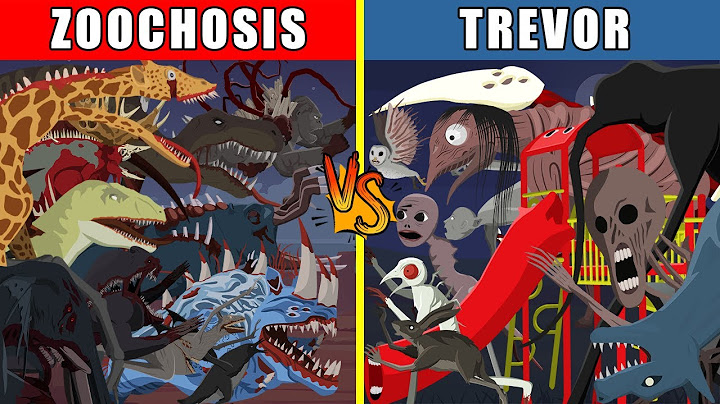 Zoochosis vs Trevor Monsters Battle | Monster Animation
