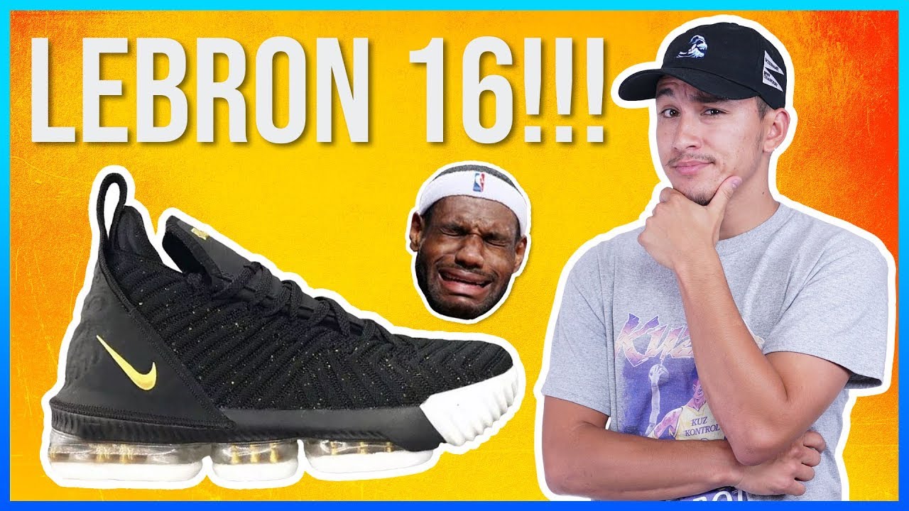 NIKE LEBRON 16 LEAK! Review & First Impressions - YouTube