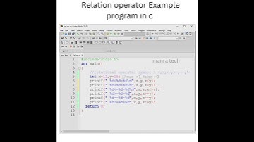 write a program to show use relational or comparison operator in c/if the condition true or false