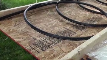 Geothermal slinky assembly for my  loop field