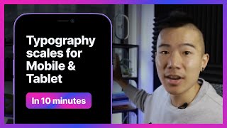 Figma Tutorial: Create a RESPONSIVE Typography Scale for Mobile & Tablet  Part 2