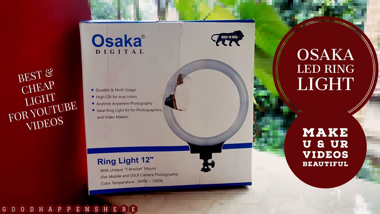 12 Best Ring Light Brands In India For YouTube Creators | Rings cool,  Selfie ring light, Light