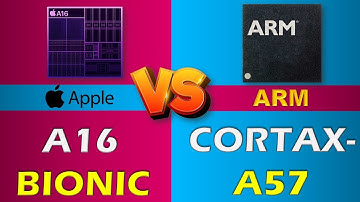 ARM CORTEX A57 VS APPLE A16 BIONIC Full Comparison !
