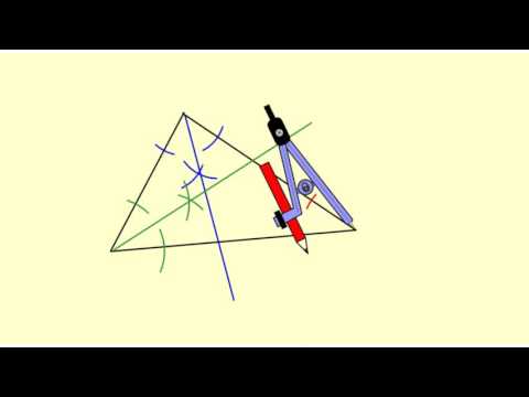 Video: Hoe Maak Je Een Cirkel Ingeschreven In Een Driehoek?