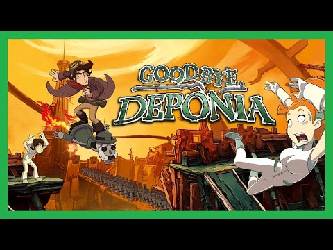 Goodbye Deponia | Прохождение | Без комментариев