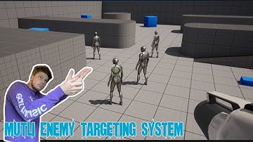 Unreal Engine - Multi Enemy Lock on Targeting System, Fixed Camera