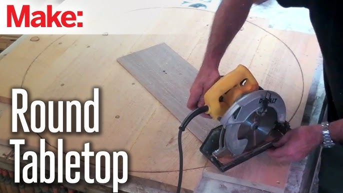 This Circle Cutting Router Jig Only Takes 20 Minutes To Build How Cut Out A Round Table Top You This Circle Cutting Router Jig Only, How To Make A Circular Table Top