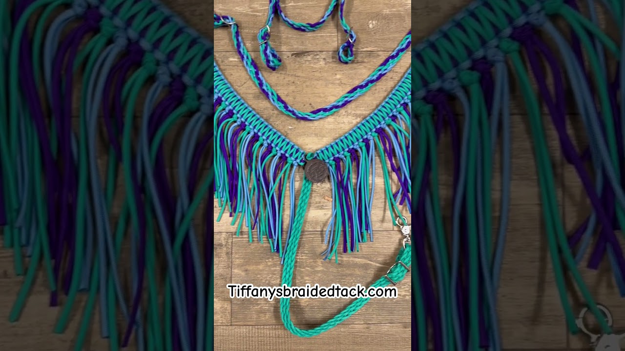 Tapis Western Show - bleu et turquoise - Canada