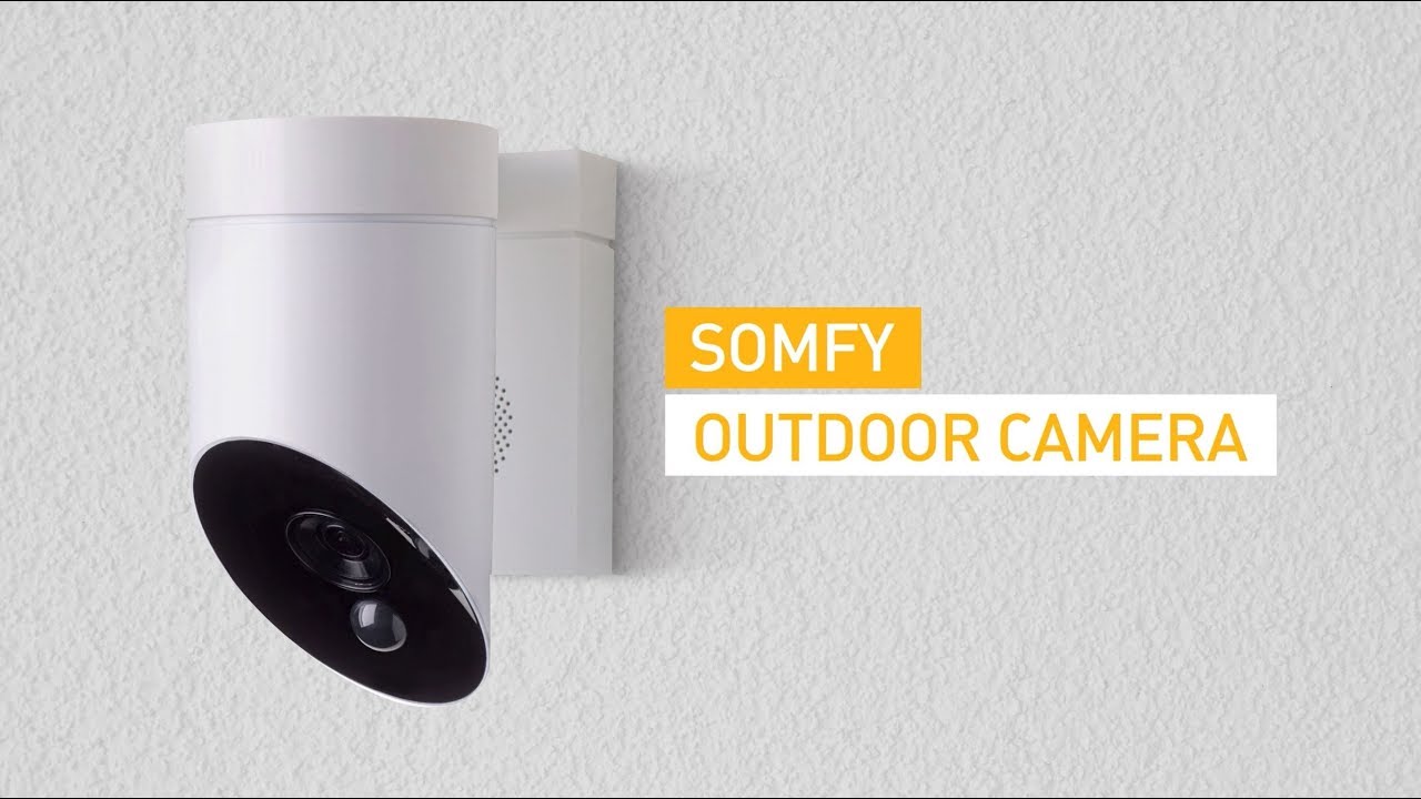 Somfy Outdoor Camera Promo DK YouTube