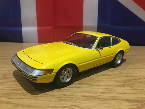 ミニカー 1/18 KYOSHO Ferrari 365 GTB4 Ferrari 365 GTB 4 By Kyosho 1/18 scale - YouTube