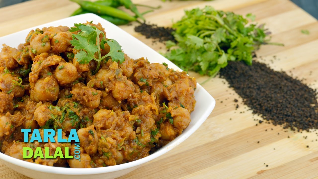 ⁣Pindi Chole Restaurant Style, Punjabi Sabzi by Tarla Dalal