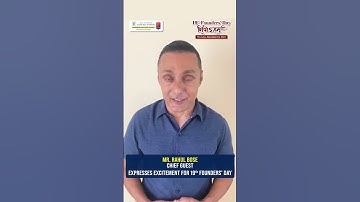 Chief Guest Mr. Rahul Bose | 19th Founders
