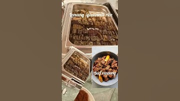Lemang Ketupat Beef Rendang/ Ramadan/ Eid Special Dish #peopleplaceslon #food #everyone