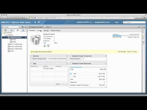 Intro to Storage Resource Management with Storage DRS and Storage I/O Control (vSOM)