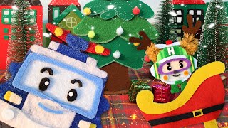 Santa Family Toy ver. 🤶│Robocar POLI Christmas Song🎄│Christmas Song for Kids│Carols│Robocar POLI TV