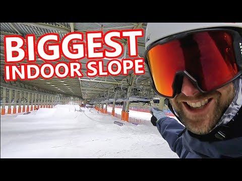 Biggest Indoor Snowboarding In Europe!