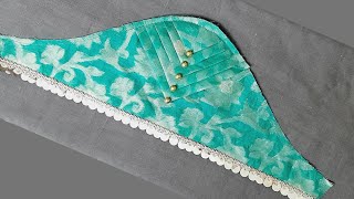 Trending sleeves design cutting stitching / blouse sleeves design #new astin design #sleeve design