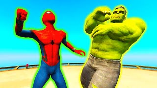 Spiderman vs Hulk #Spiderman #Hulk  #Superherobattle #EpicBattle
