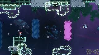 Chapter 9, Room RC-1 (J-00), Corner jump and boosted wall jump to skip the extended supers