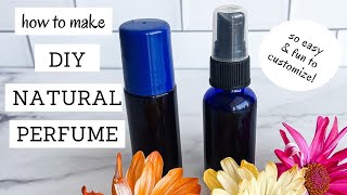 How to Make Natural Perfume | DIY PERFUME WITH ESSENTIAL OILS AND VODKA RUM | Bumblebee Apothecary