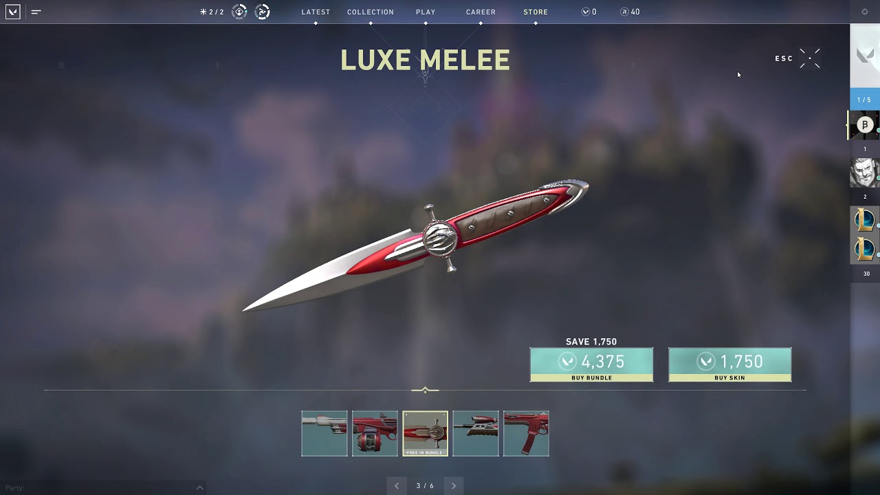 How Much Is The Luxe Knife Valorant ABIEWQ