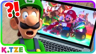 Luigis REAKTION auf ALLE Trailer des Super Mario Bros. Films