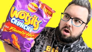 Wotsits Crunchy™ Extra Flamin' Hot Review 🔥 🔥 🔥